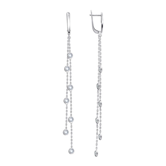 Серьги из серебра 