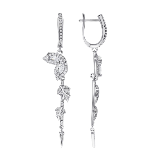 Серьги из серебра
