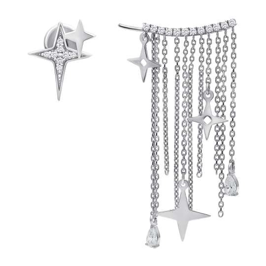 Серьги из серебра