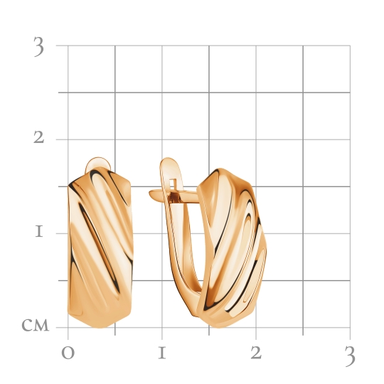 Серьги из золота