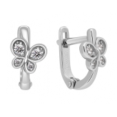 Серьги из серебра 