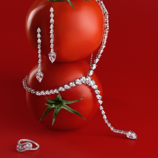 Колье из серебра