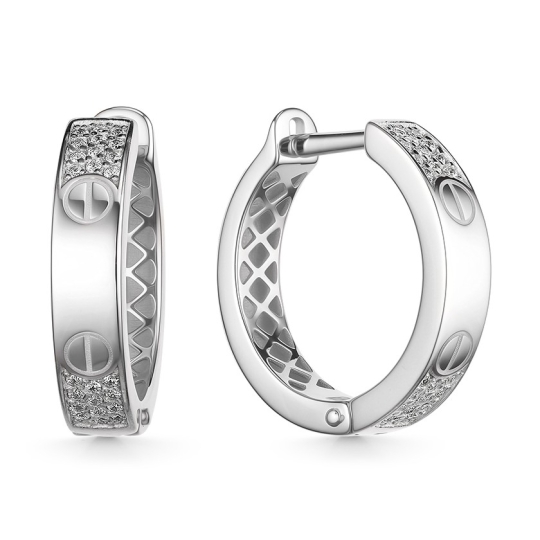 Серьги из золота с жемчугом