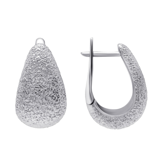 Серьги из серебра
