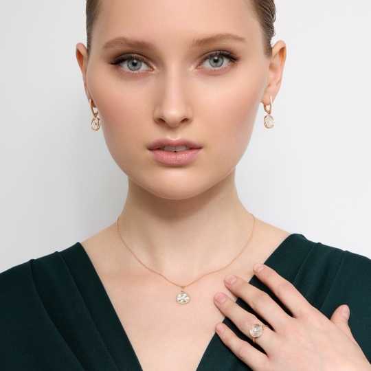 Серьги из золота с бриллиантами