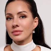 Серьги из золота с бриллиантами