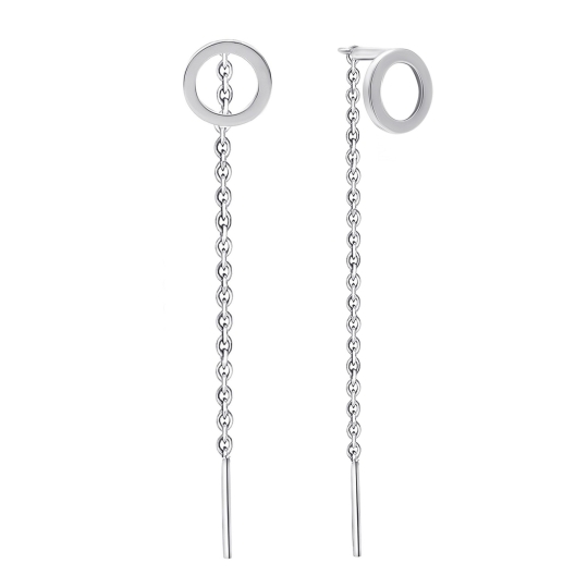 Серьги из серебра