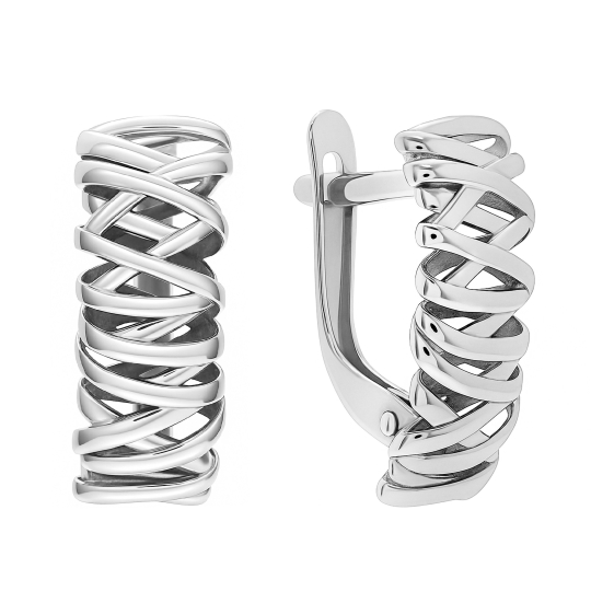 Серьги из серебра