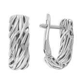 Серьги из серебра