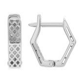 Серьги из серебра
