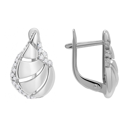 Серьги из серебра