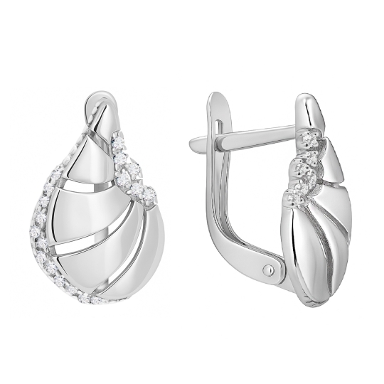 Серьги из серебра