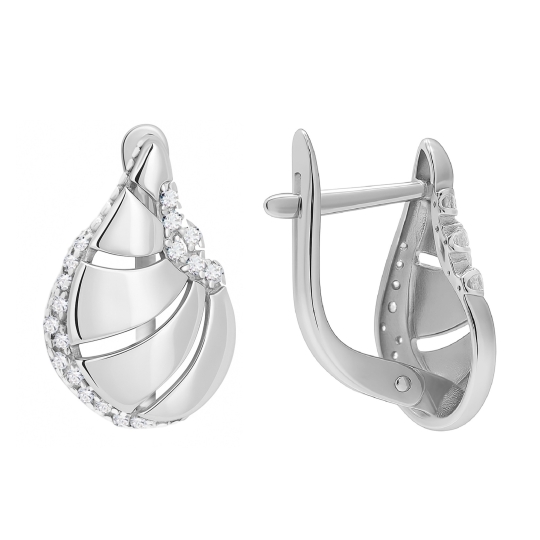 Серьги из серебра