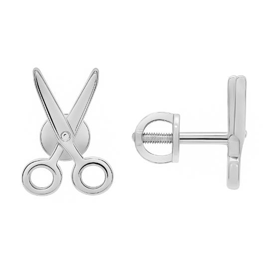Серьги из серебра