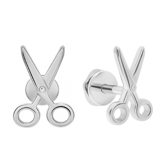 Серьги из серебра
