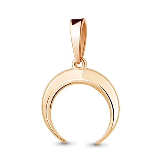 Подвеска из серебра с фианитами "Сердце"