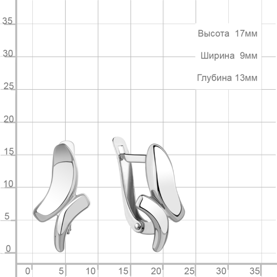 Подвеска из серебра