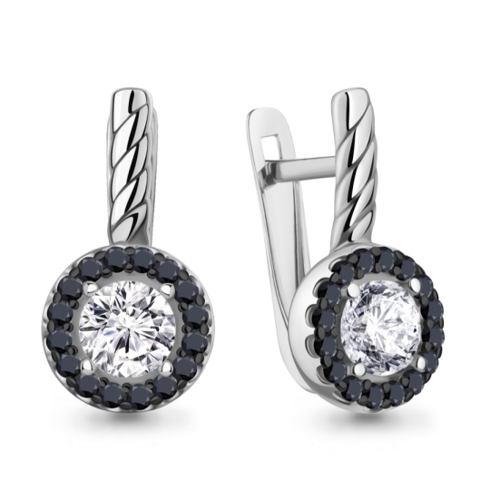 Серьги из серебра
