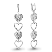 Серьги из серебра