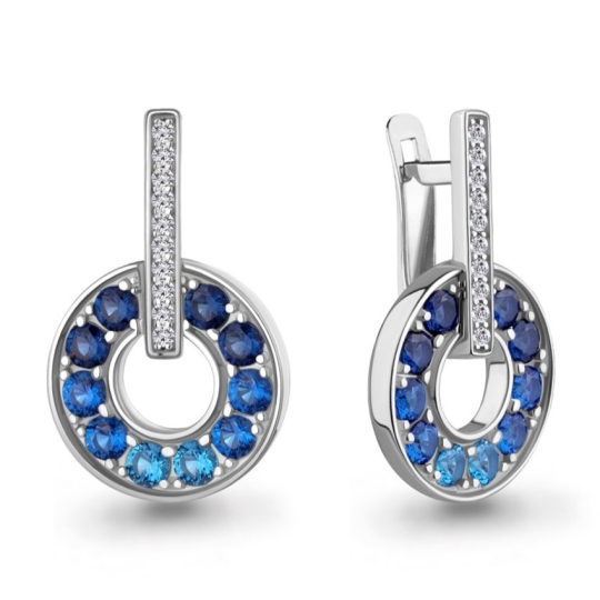 Серьги из серебра