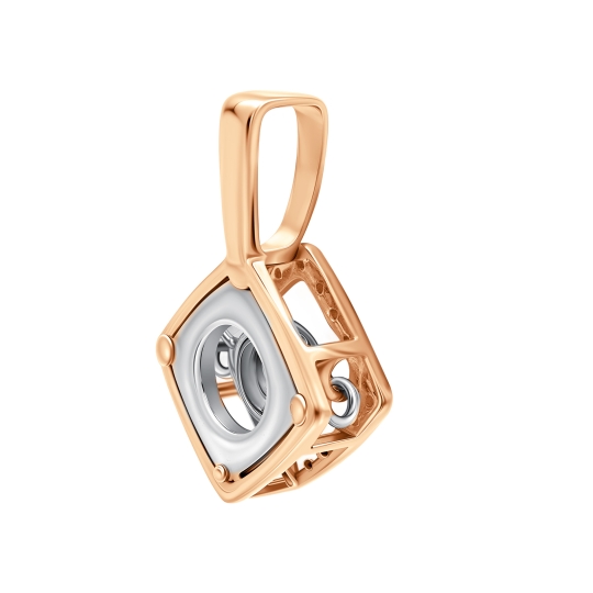 Подвеска из золота с фианитом