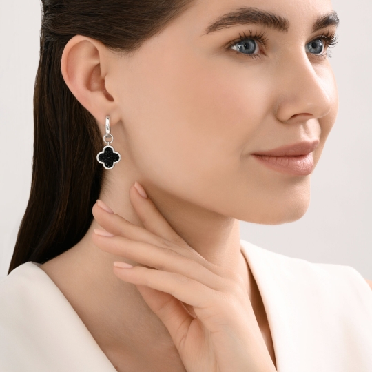 Серьги из серебра