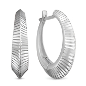 Серьги из серебра