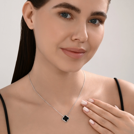 Серьги-трансформеры из серебра с кристальной тканью