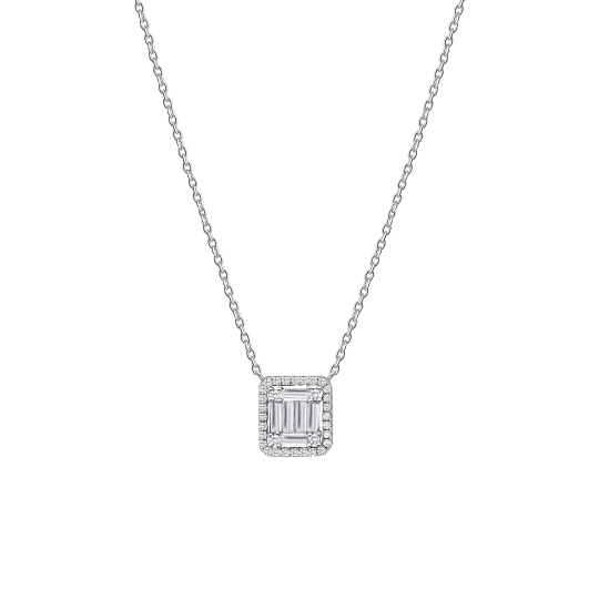 Колье из серебра