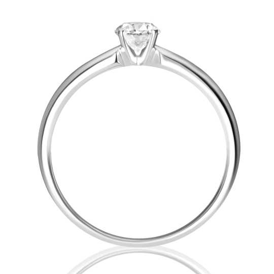 Кольцо из золота с бриллиантом