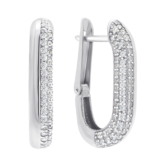 Серьги из серебра