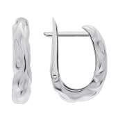 Серьги из серебра 