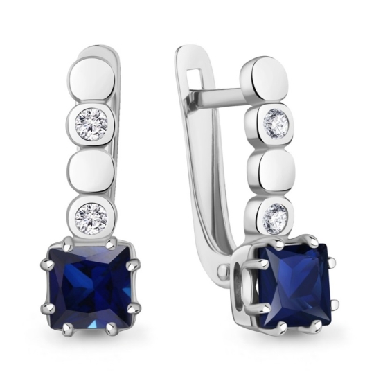Серьги из серебра