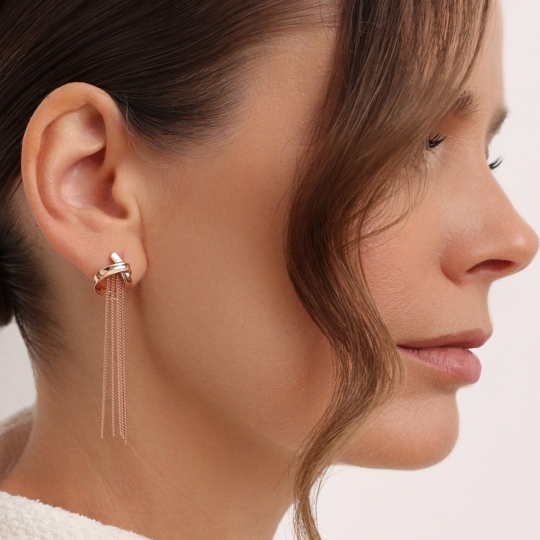 Серьги из золота