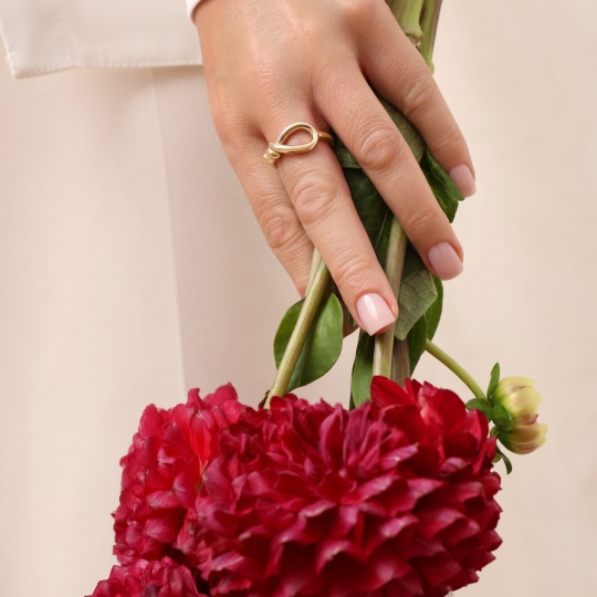 Браслет из лимонного золота