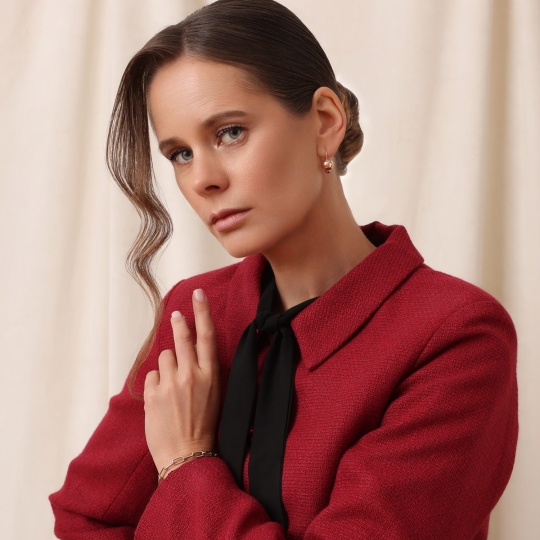 Серьги из золота 