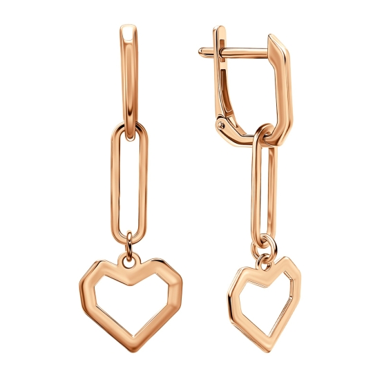 Серьги из золота с бриллиантами