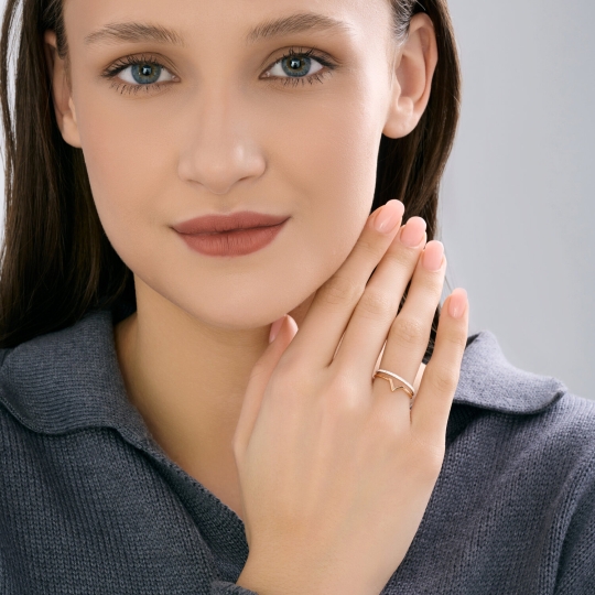 Серьги из золота с фианитами