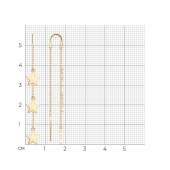 Серьги из золота