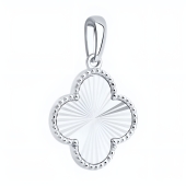 Подвеска из белого золота