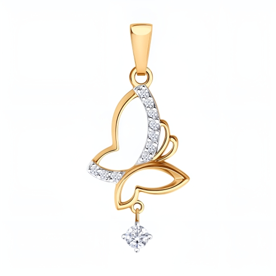 Подвеска из золота с бриллиантами