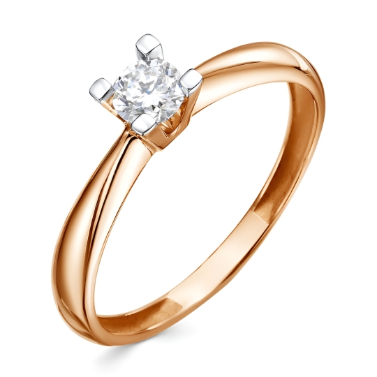 Кольцо из золота "Спаси и сохрани"