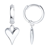 Серьги из серебра