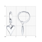 Серьги из серебра