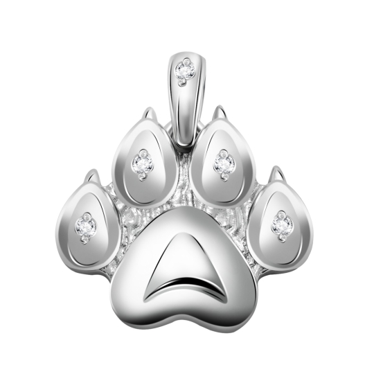 Подвеска-шарм из серебра