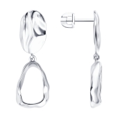 Серьги из серебра