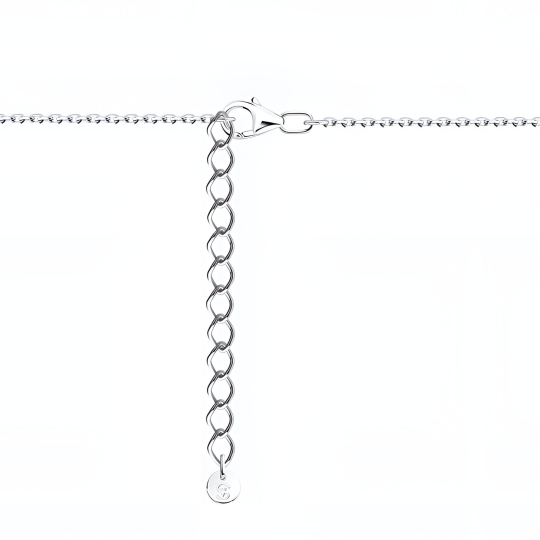 Колье из серебра