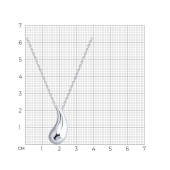 Колье из серебра 