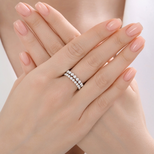 Кольцо из серебра