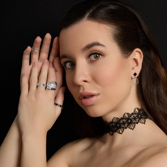 Кольцо из серебра